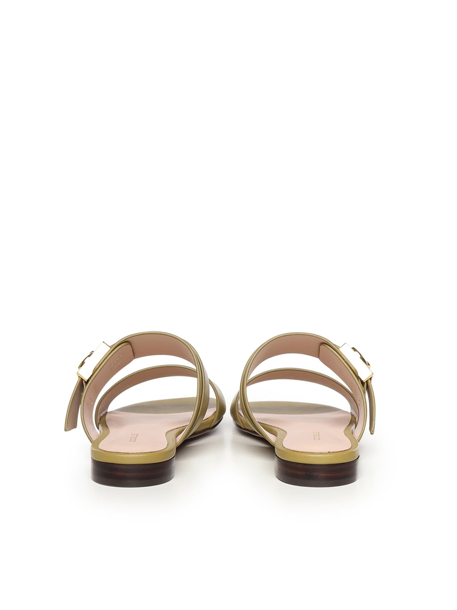 Sandali flat C-Me Lock E4U7Q170101 G43 COCCINELLE 