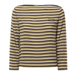 Top a righe con logo MT2144 1731F04DA MIU MIU 