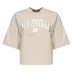 T-shirt crop con logo 104604 A2CSC03 PINKO 