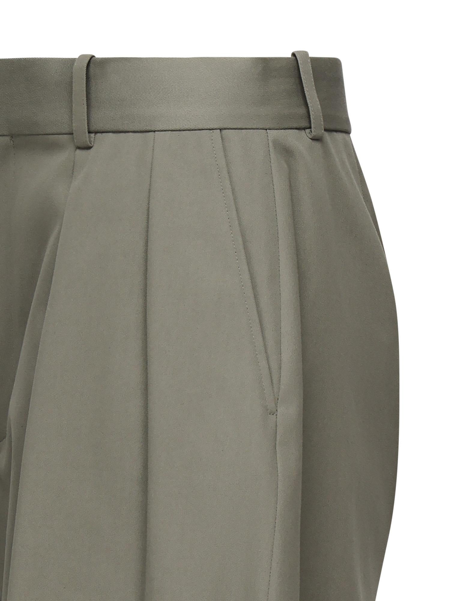 Pantaloni Barrel in cotone e seta S359Y04XH1 4160 LOEWE 