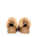Slippers Sophie con logo 73SC9FP01CAM SOPHIE SHOESCUOIO V° 73 