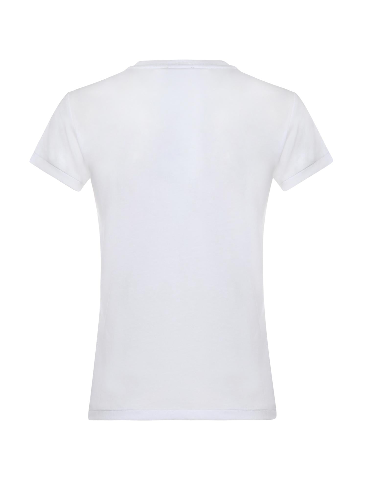 T-shirt in cotone con logo 211B14605 032 POLO RALPH LAUREN 