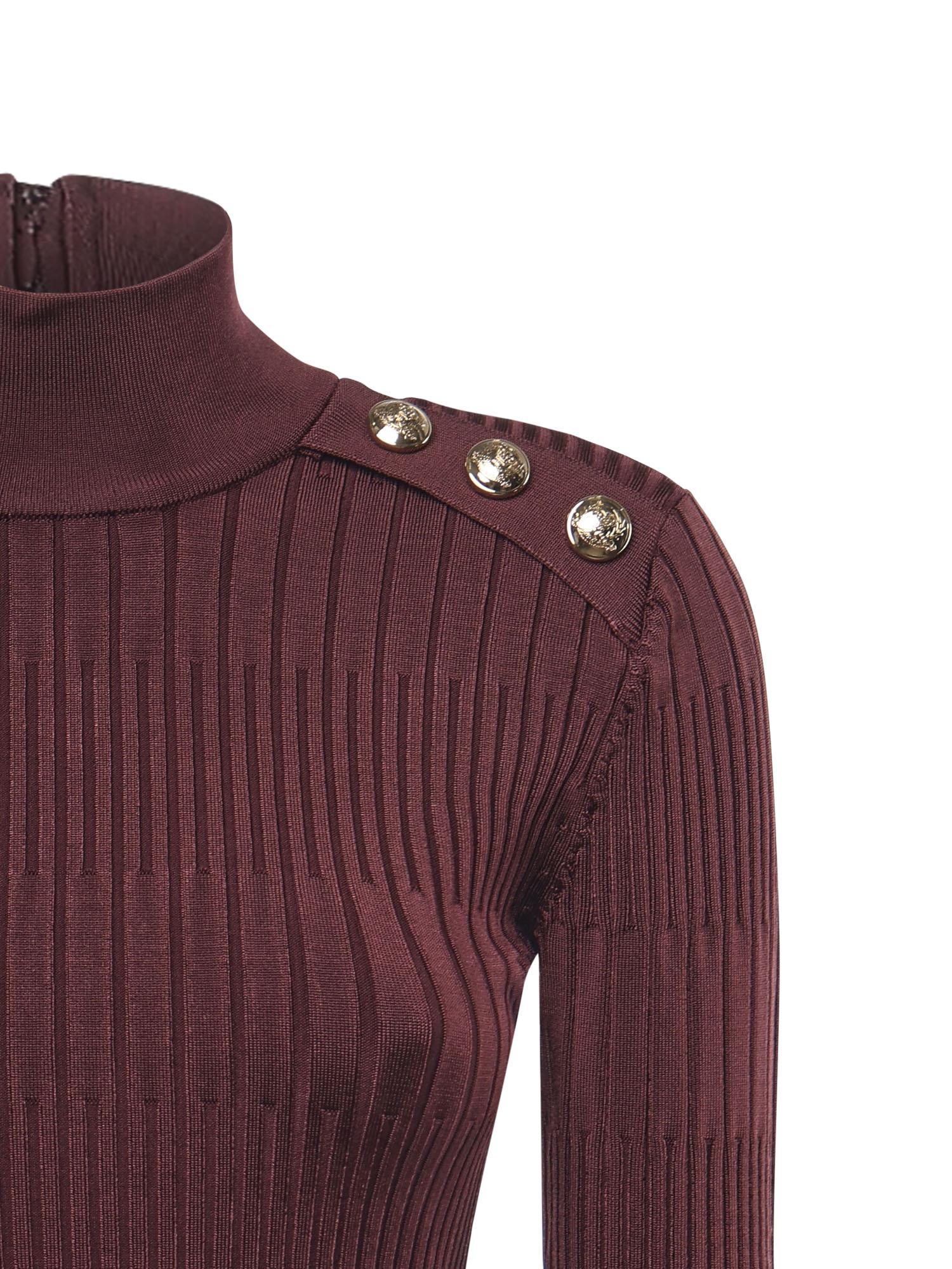 Vestito mini in maglia a costine 5BGK52 5881ZRGP MARCIANO BY GUESS 