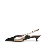 Slingback Caroline Rio Nature in pelle A57129 NERO QUARZO CARMENS 