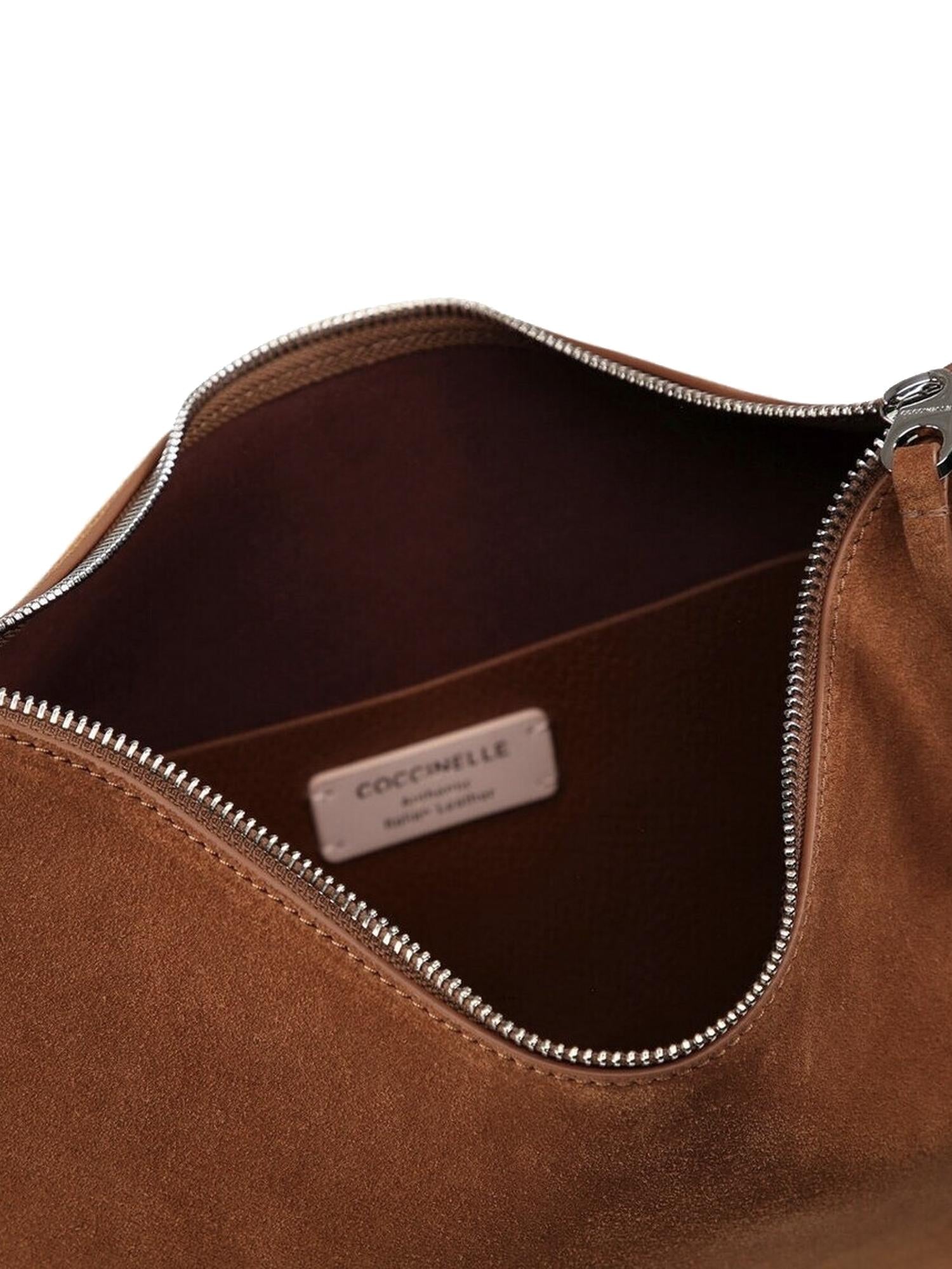Borsa Coccinelle Sunup large in camoscio E1QKG130101 W11 COCCINELLE 