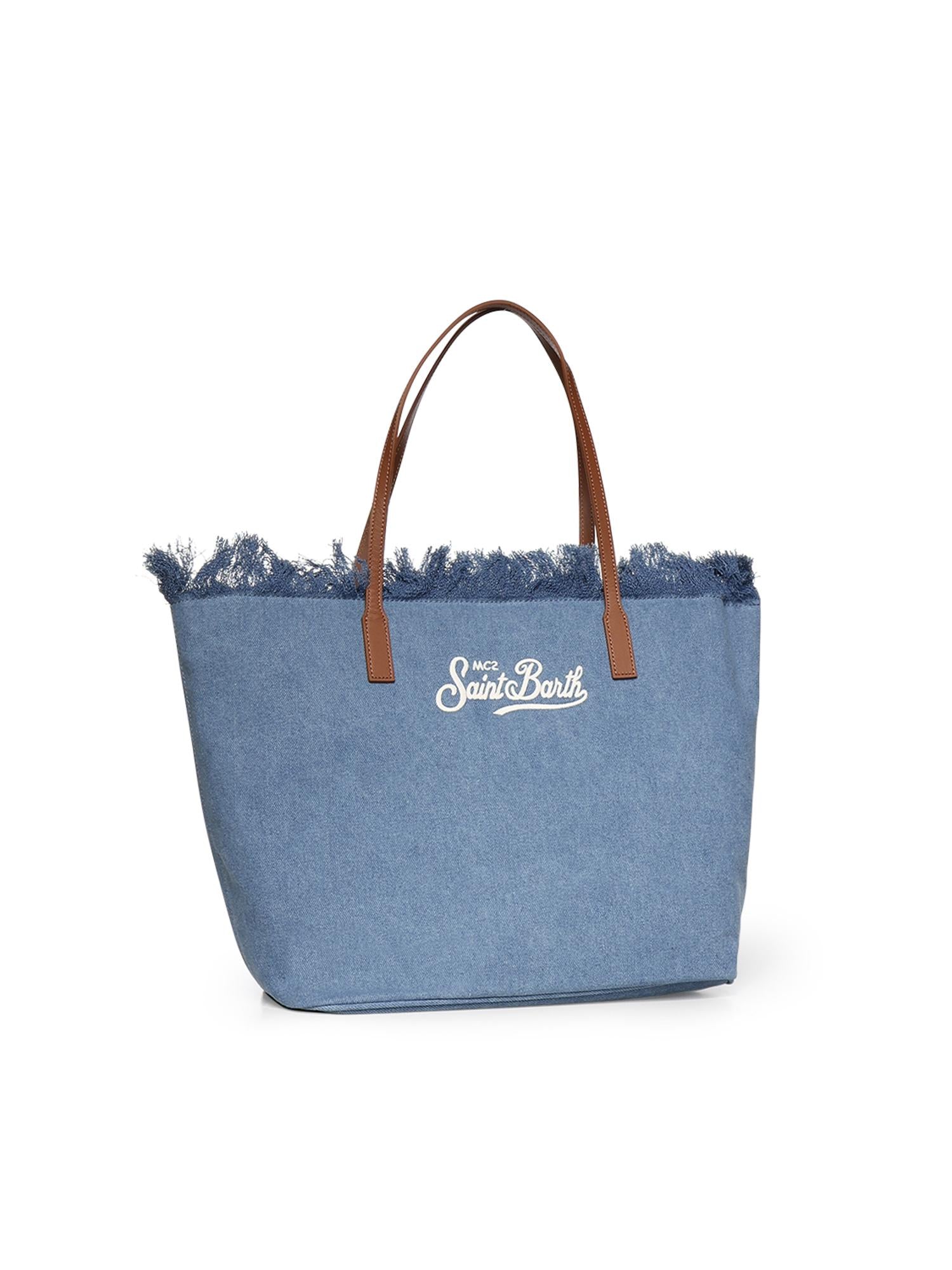 Borsa City in canvas CBF0001 00436L MC2 SAINT BARTH 