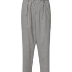 Pantaloni in lana a quadri PUMU0017A4 UTP787CHN99 MARNI 