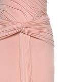 Abito lungo Amanda con foulard NA00304390836  THE NEW ARRIVALS ILKYAZ OZEL 