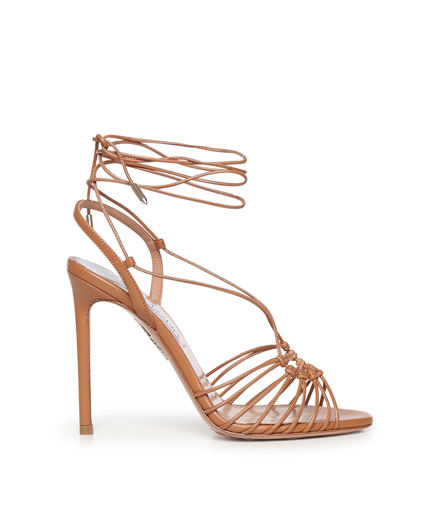 Sandali Ritmo in pelle RTMHIGS0 NAPTOB AQUAZZURA 