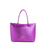 Borsa shopping in pelle con logo 73BP9VT01 LOLLI POPPOP PINK V° 73 