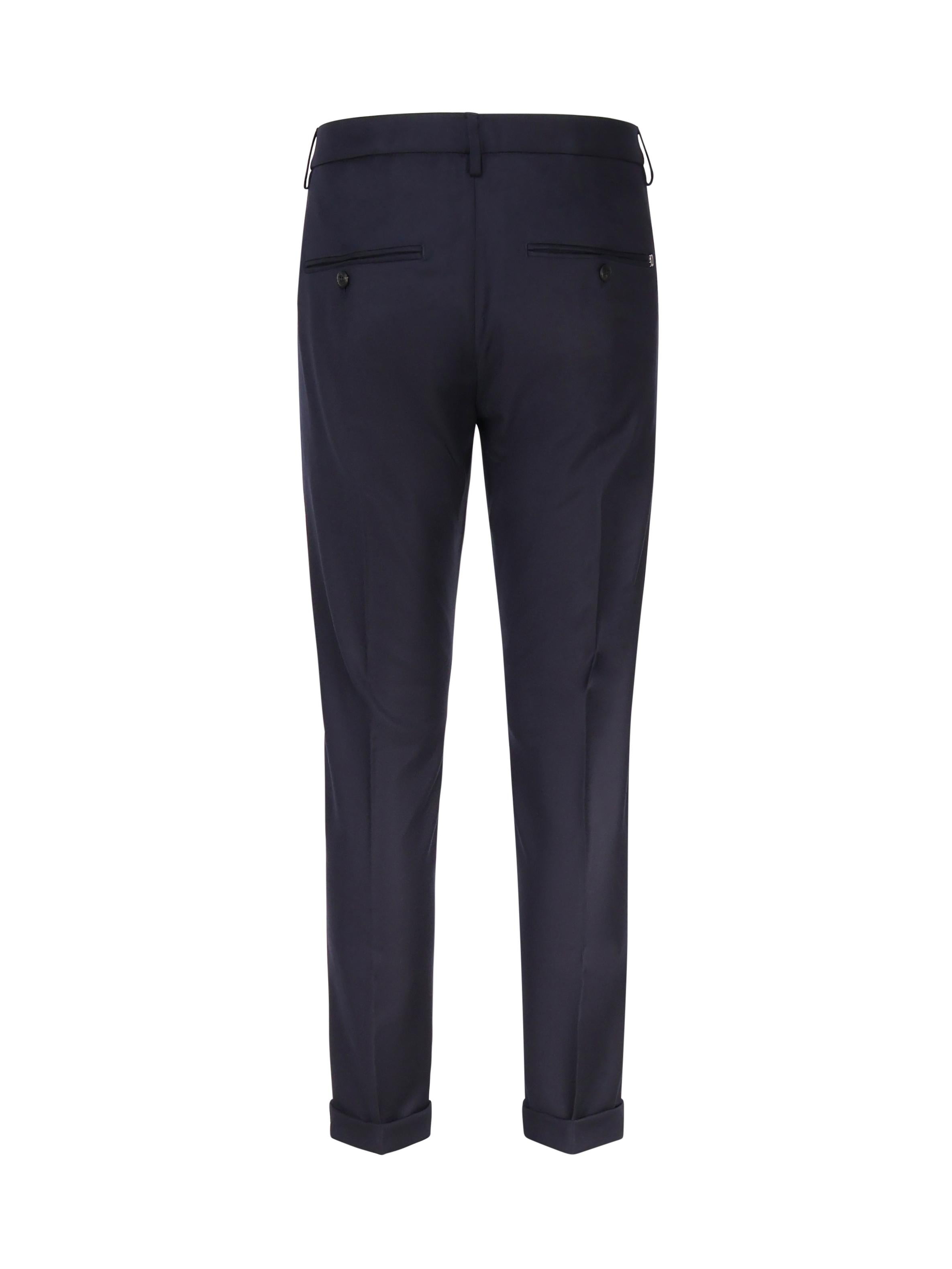 Pantaloni Gaubert slim in lana UP235 WS0105UXXX890 DONDUP 