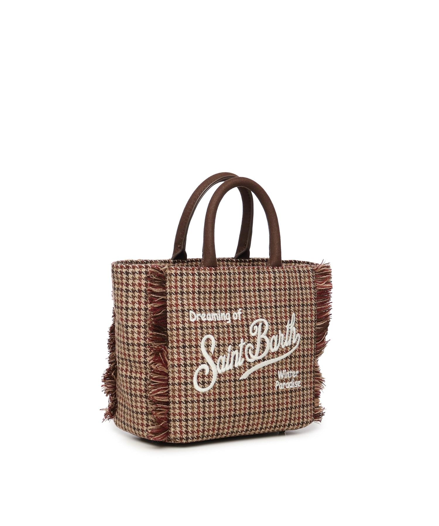 Mini bag Vanity wool con logo VAMI023 00282I MC2 SAINT BARTH 