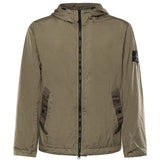 Giacca in reps di nylon con logo L1S154100001 S0A23V005G STONE ISLAND 