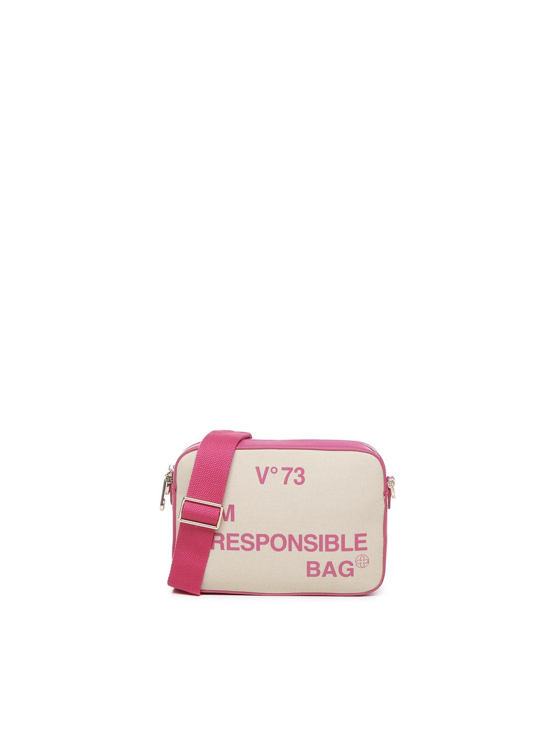 RESPONSIBILITY BIS shoulder bag 73BS6AF04 RESPONSIBILITY BISNATURALE/FUXIA V° 73 