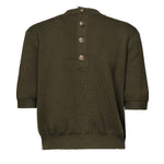 Maglia cropped in cotone GWP02379 P00210535547 GOLDEN GOOSE 
