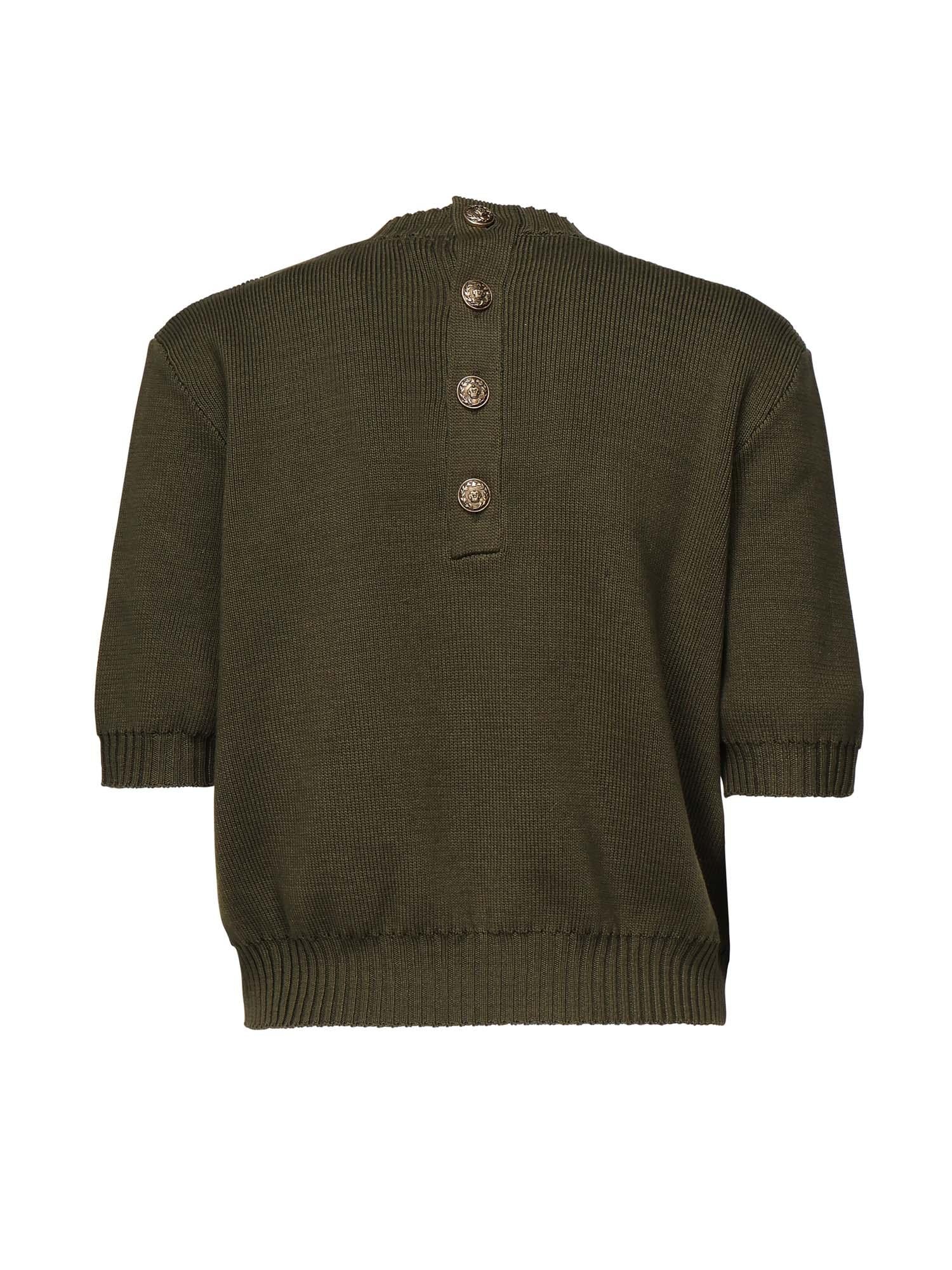 Maglia cropped in cotone GWP02379 P00210535547 GOLDEN GOOSE 