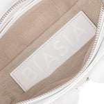 Borsa a spalla Y2K.002 FBBP70002 -BIANCO/NIKEL BIASIA 