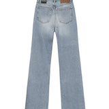 Jeans flare con strass<BR/> RWP25414JE  JOHN RICHMOND 