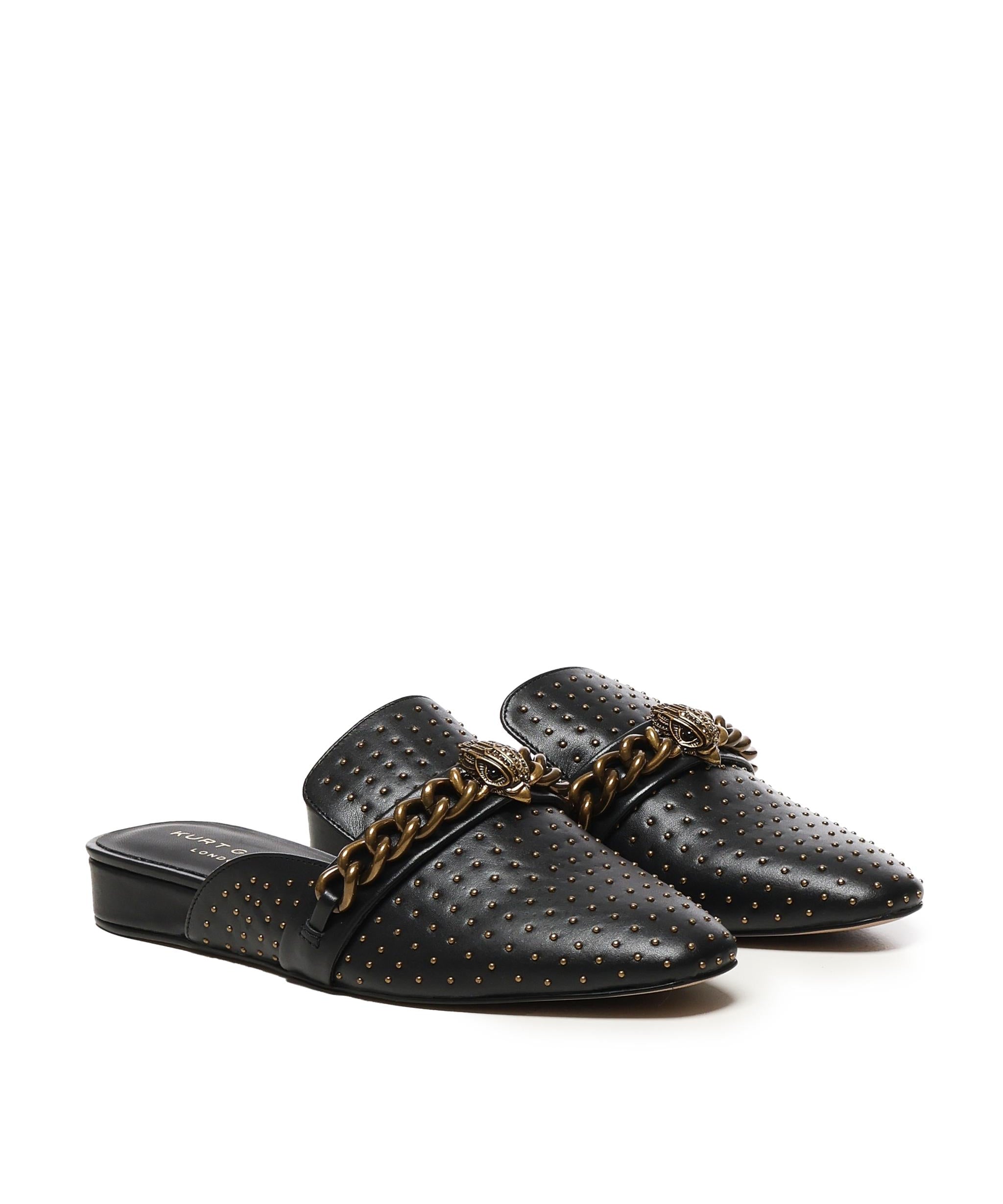 Mules Chelsea con dettaglio catena 5126400109 BLACK KURT GEIGER 