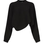 Pullover asimmetrico AA9G0043K082B 995 ALAIA 