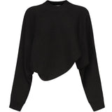 Pullover asimmetrico AA9G0043K082B 995 ALAIA 