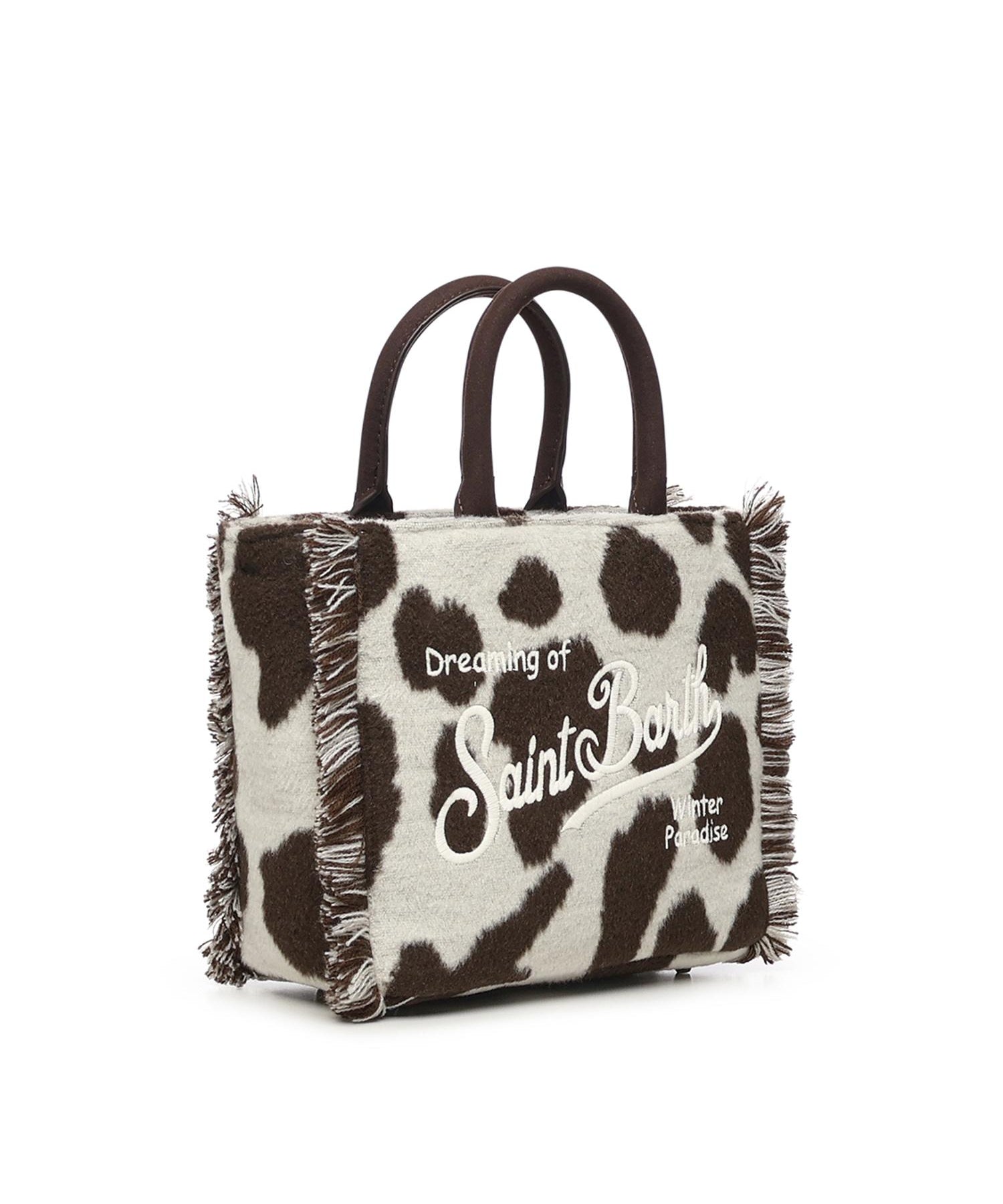 Borsa a mano Vanity Mini Felt in misto lana VAMI024 01434I MC2 SAINT BARTH 