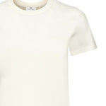 T-shirt con ricamo logo 325JTS217JS0233 0001 COURREGES 