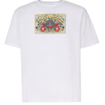 T-shirt in cotone con stampa frontale MJE067 CO018U001 BALLY 
