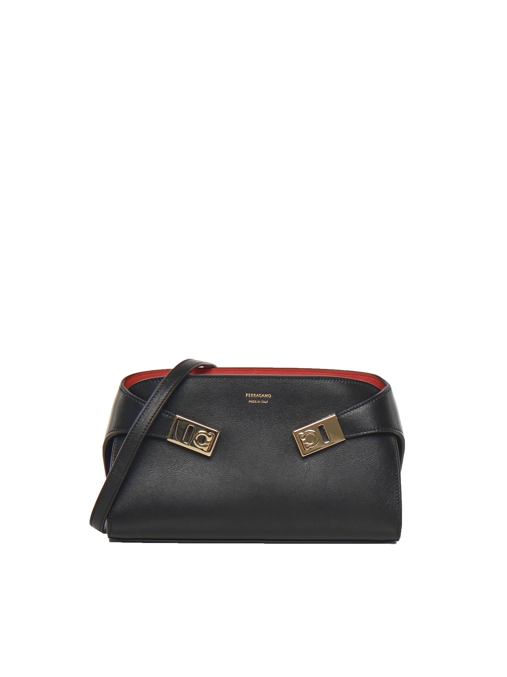 Mini borsa a tracolla Hug 218964 774628005 FERRAGAMO 