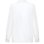 Camicia in fresco lana con ricamo CUMU0310S0 TW83900W01 MARNI 