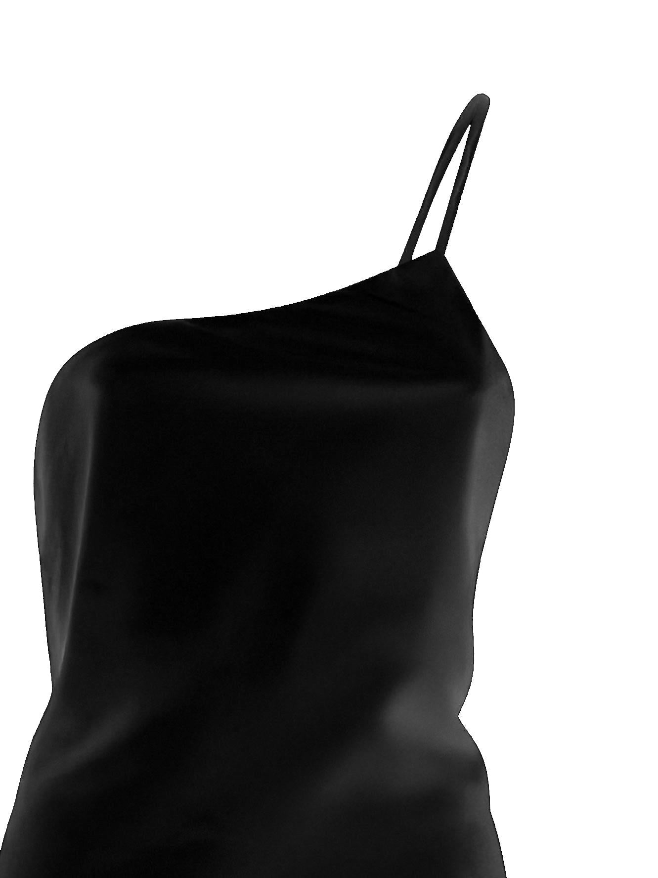 Abito lungo Anema ABITO ANEMA BLACK THE ARCHIVIA 