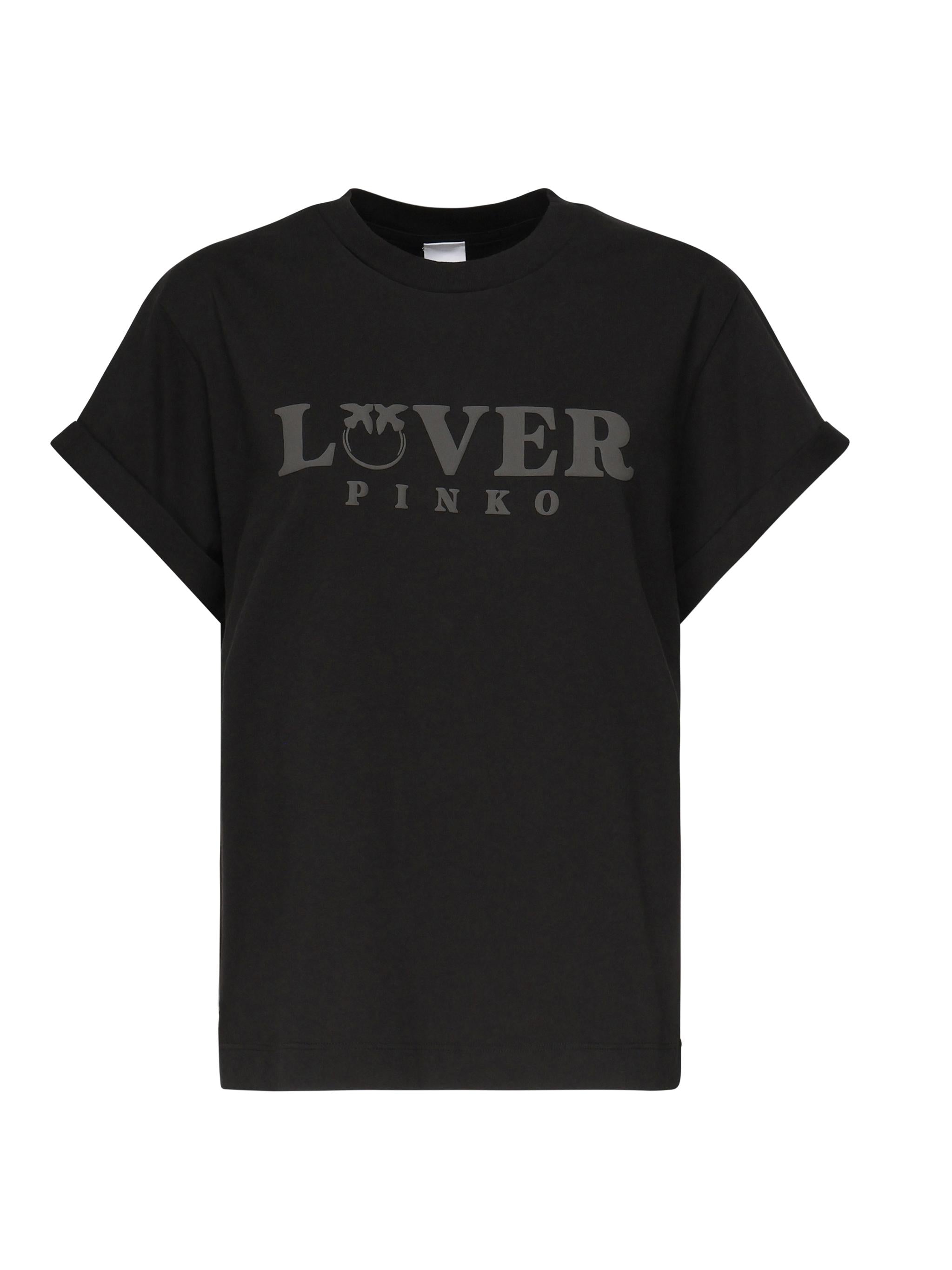 T-shirt con stampa 104605 A2D1Z99 PINKO 