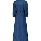Abito chemisier lungo in denim 106401 A33JPJL PINKO 