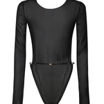 Body a schiena nuda 791344 Y37TE1000 SAINT LAURENT 