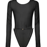 Body a schiena nuda 791344 Y37TE1000 SAINT LAURENT 