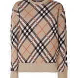 Maglioncino in cashmere Vintage check 8093486 B9368 BURBERRY 
