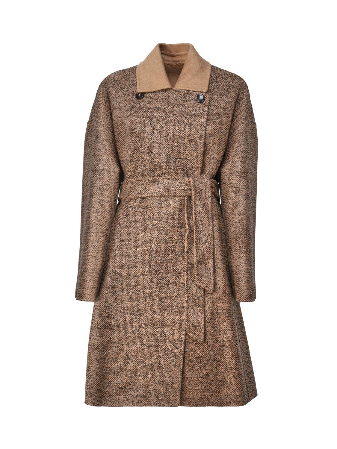 Cappotto reversibile in cammello e lana<BR/> 2310161135600 EVELIN001 MAX MARA 