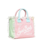 Borsa Colette in canvas con frange COL0001 02575L MC2 SAINT BARTH 