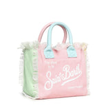 Borsa Colette in canvas con frange COL0001 02575L MC2 SAINT BARTH 