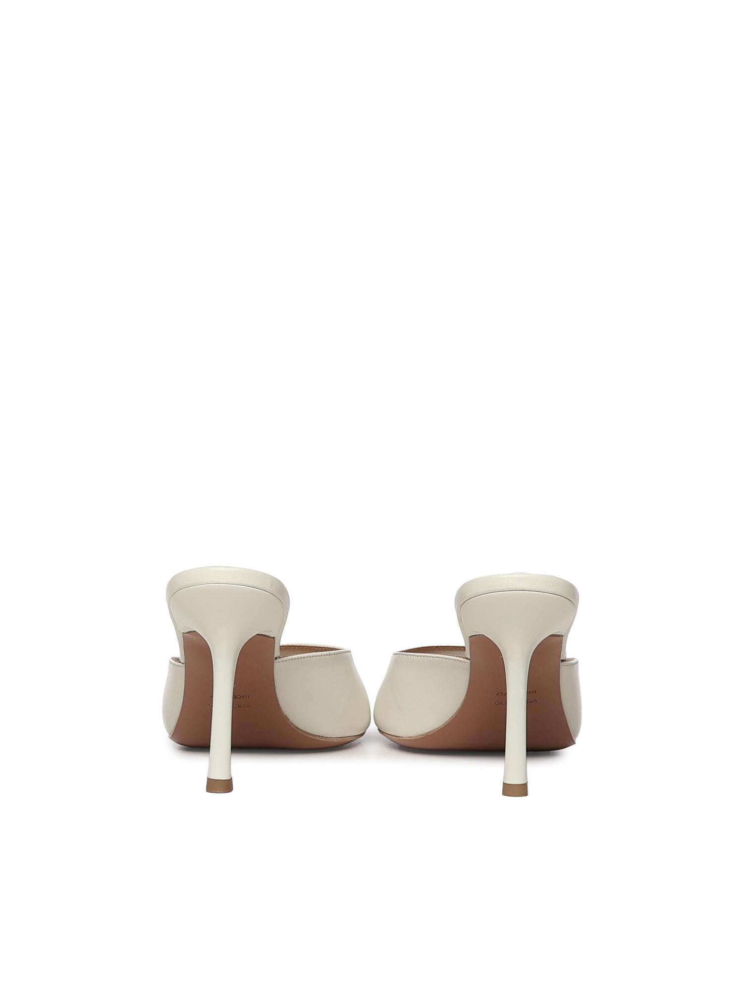 Mule Connie in nappa CONNIE NAPPAOFF WHITE GIULIANO GALIANO 