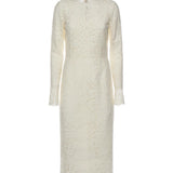 Abito in pizzo stretch F6M0DT HLMTBW0001 DOLCE & GABBANA 
