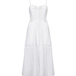 Abito lungo Dafelle 251620 WHITE CHARO RUIZ 