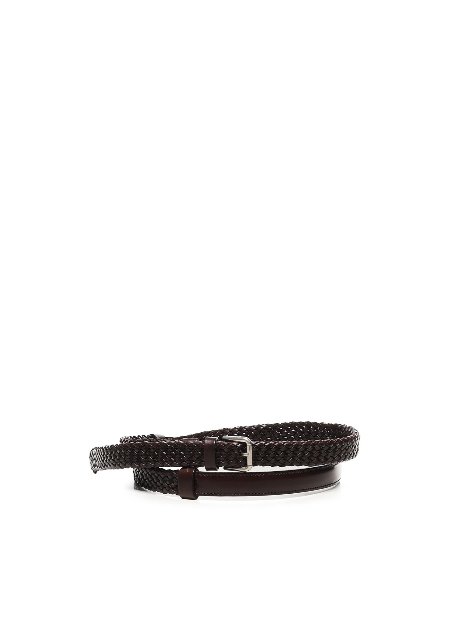 Cintura in pelle con fibbia BC4924 A9Q228B311 DOLCE & GABBANA 