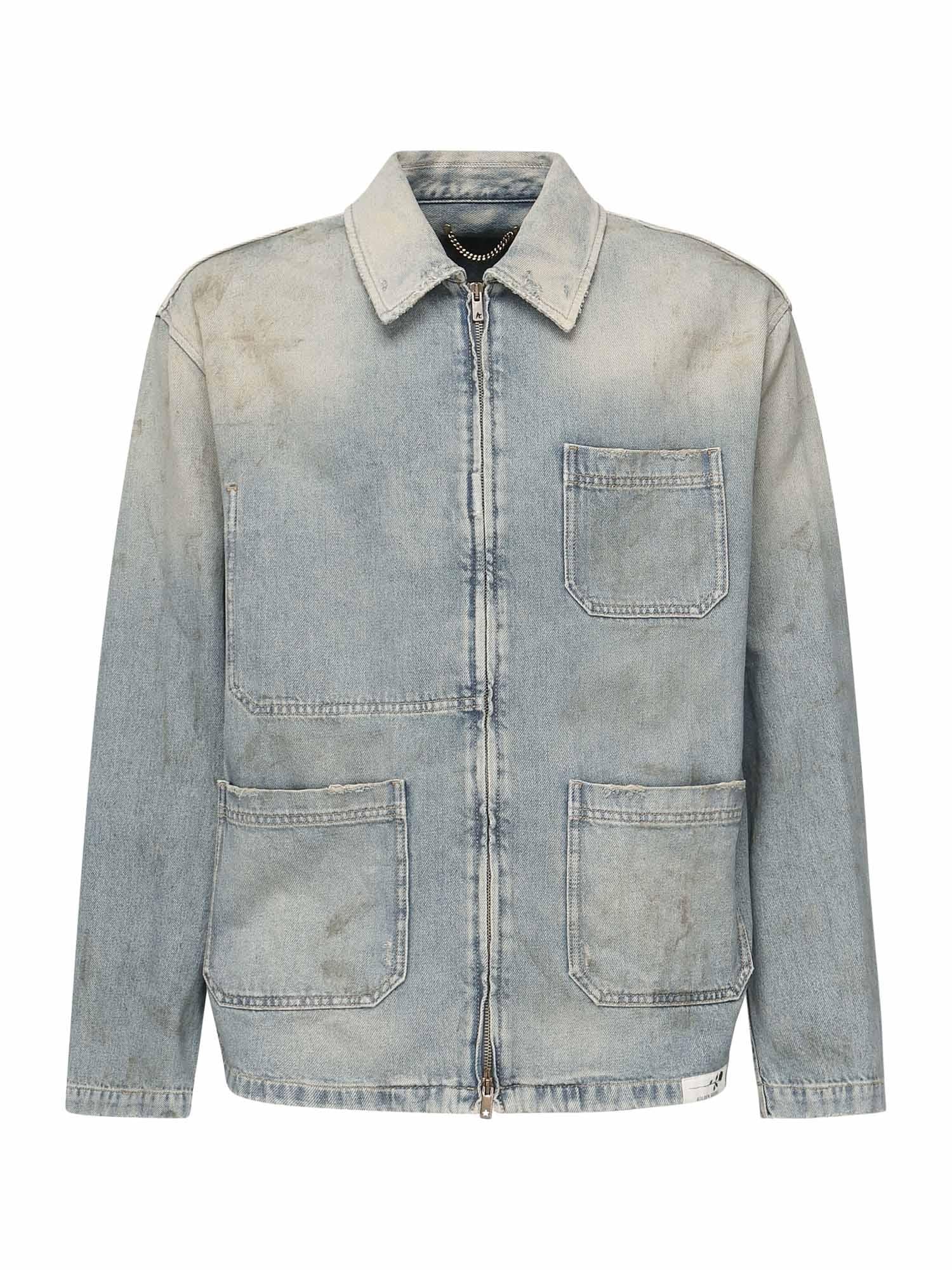 Giacca Jorney in denim GMP01941 P00208250491 GOLDEN GOOSE 