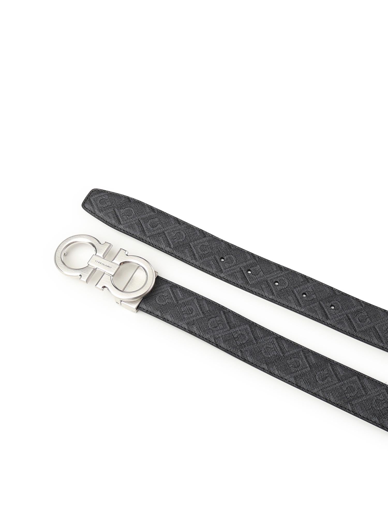 Cintura reversibile Gancini 679710 780171108 FERRAGAMO 