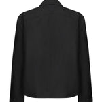 Giacca stile kimono in lana sottile<BR/> 833836 V4XP01307 BOTTEGA VENETA 