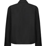Giacca stile kimono in lana sottile<BR/> 833836 V4XP01307 BOTTEGA VENETA 
