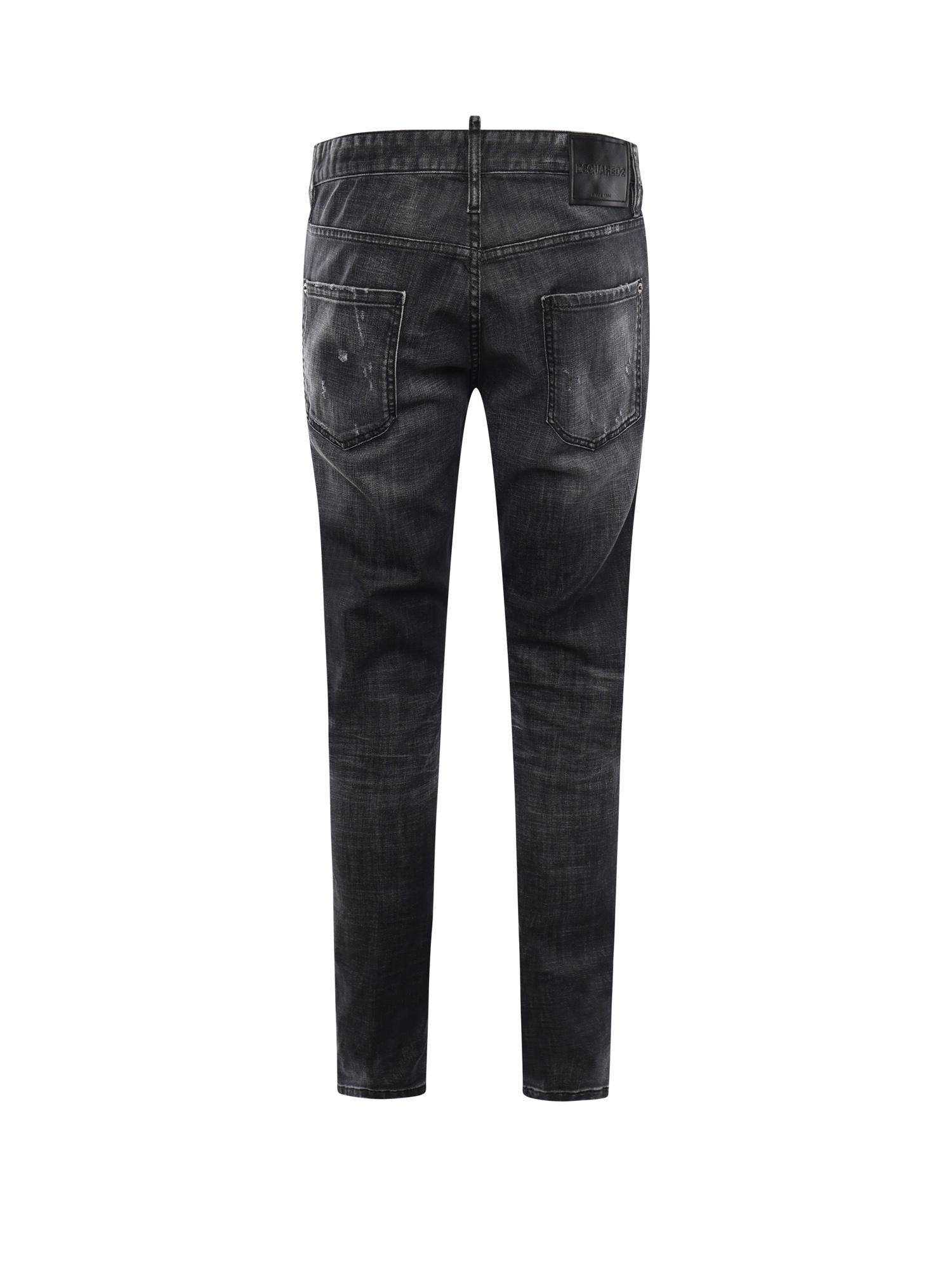 Jeans in denim di cotone stretch S74LB1910 S30357900 DSQUARED2 