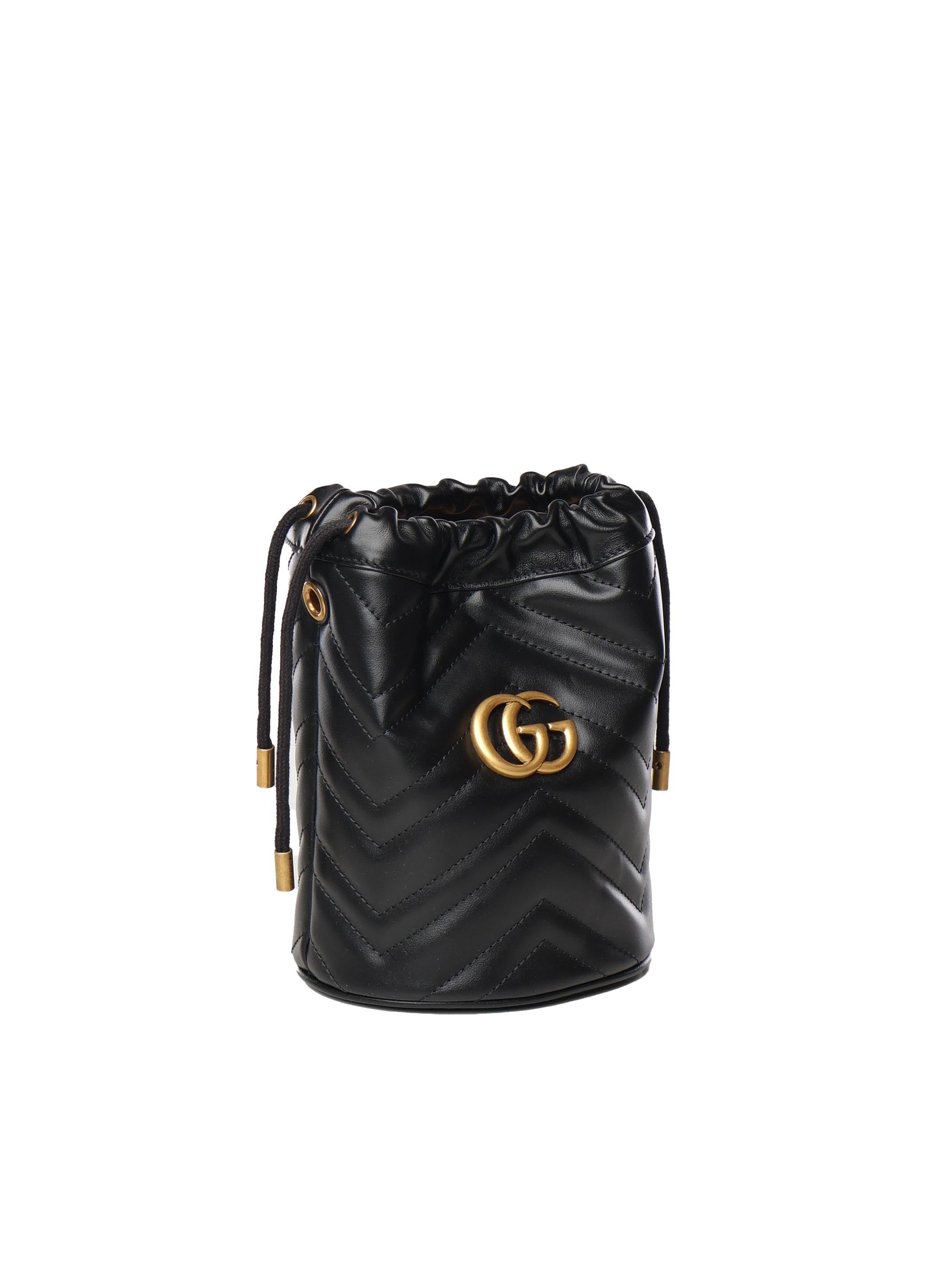 Mini borsa a secchiello GG Marmont 575163 DTDRT1000 GUCCI 