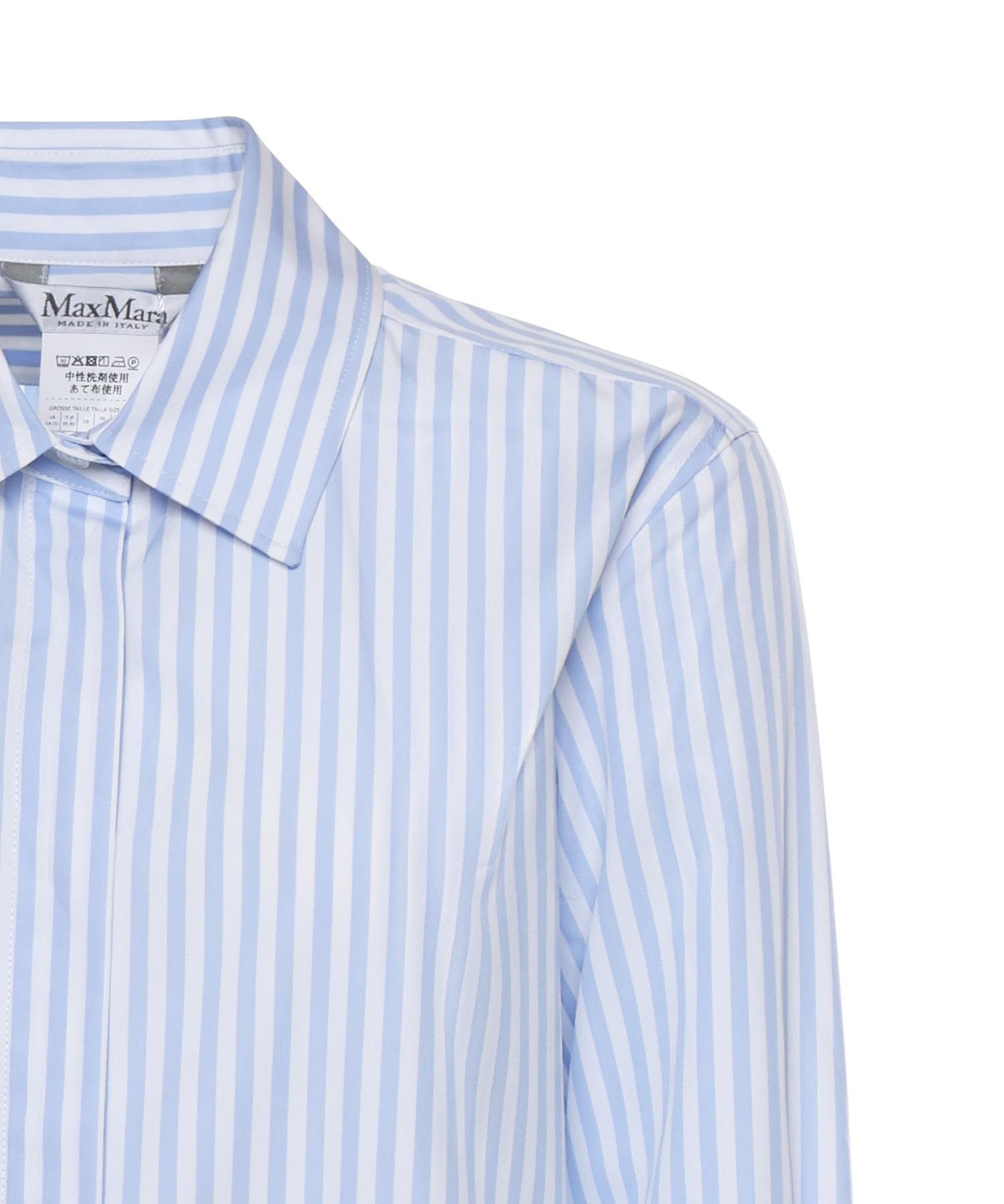 Camicia in popeline a righe 2611111111600 002 MAX MARA 